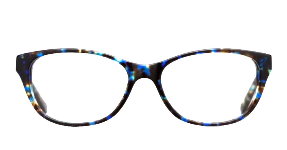 MUSE 39-P9346 TORTOISE BLUE EYEGLASSES FRAMES 51-15-135 AUTHENTIC